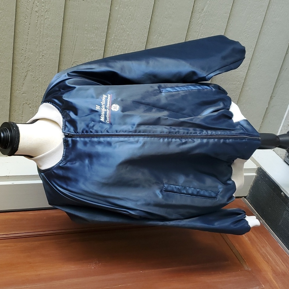 GE MANUFACTURING 91' JACKET CUSTOMER COMMITMENT VINTAGE XL NORTH TRAIL